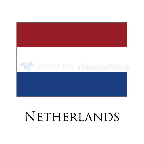 Netherlands flag Iron-on Stickers (Heat Transfers)NO.1941